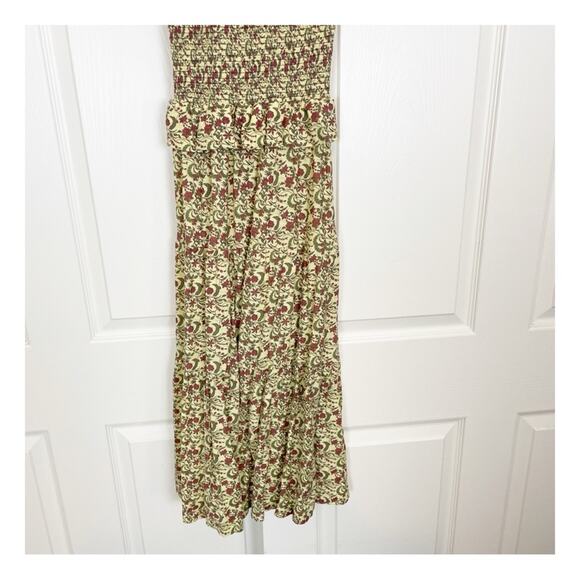 Nation LTD Fabienne Floral Smocked Jersey Knit Midi Dress - Picture 8 of 12